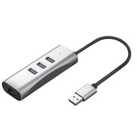 VALUE Convertisseur USB-A - Gigabit Ethernet +Hub