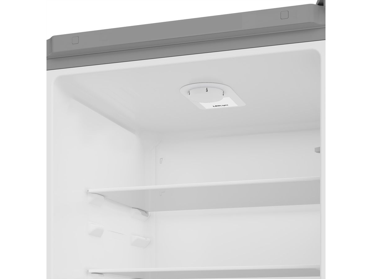 Beko Réfrigérateur-congélateur KG120, 291l, E, argent