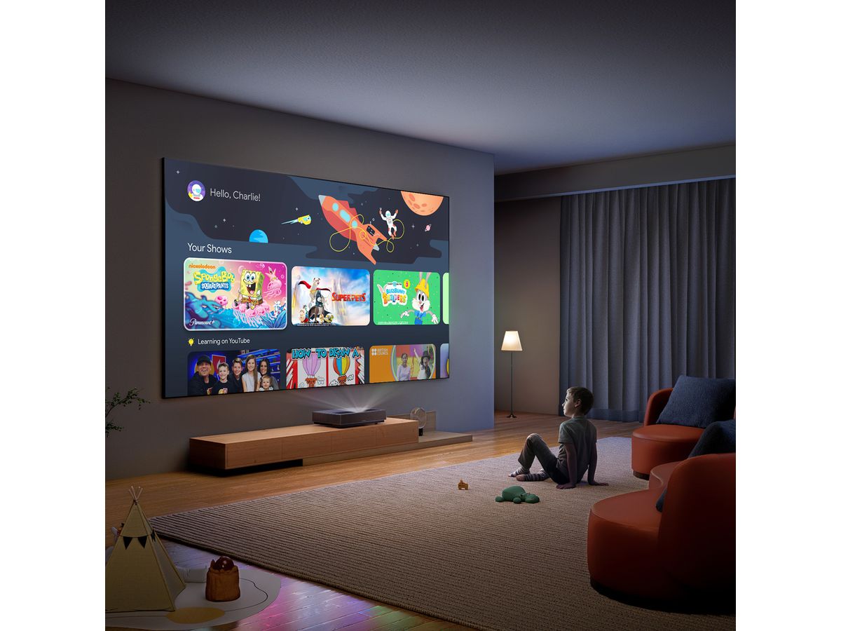 Formovie Laserprojektor Cinema Edge , 80"-150", 2'100 AL, 4K