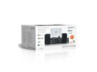 Lenco MC-760BK - Hi-Fi-Stereoanlage mit Plattenspieler und Lautsprechern, Internetradio, DAB+, FM, Bluetooth®, CD/MP3-Player - Schwarz