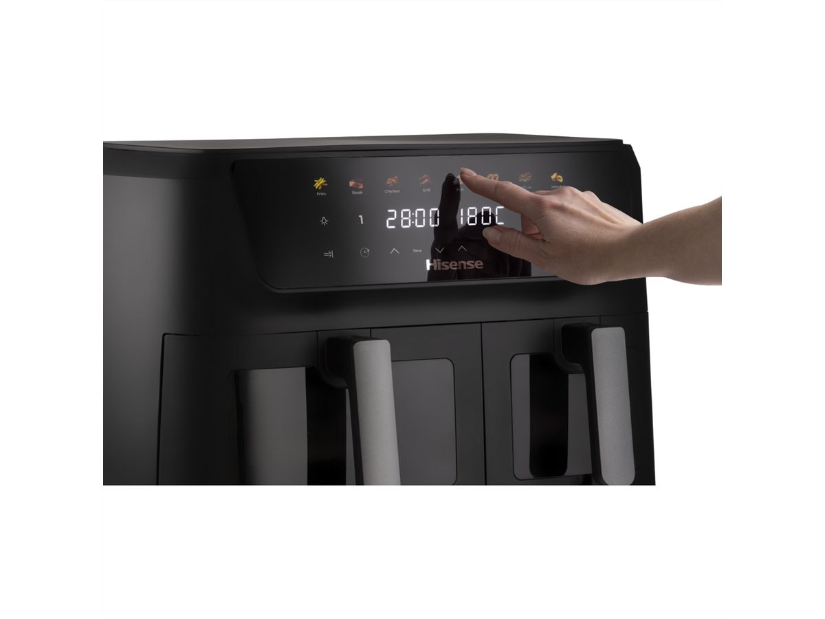 Hisense Friteuse à air chaud AF HAF2700DCD, 2700W, 11L