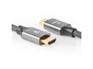 Nedis 8K HDMI Ultra HD Kabel, ST/ST, grau, 2m