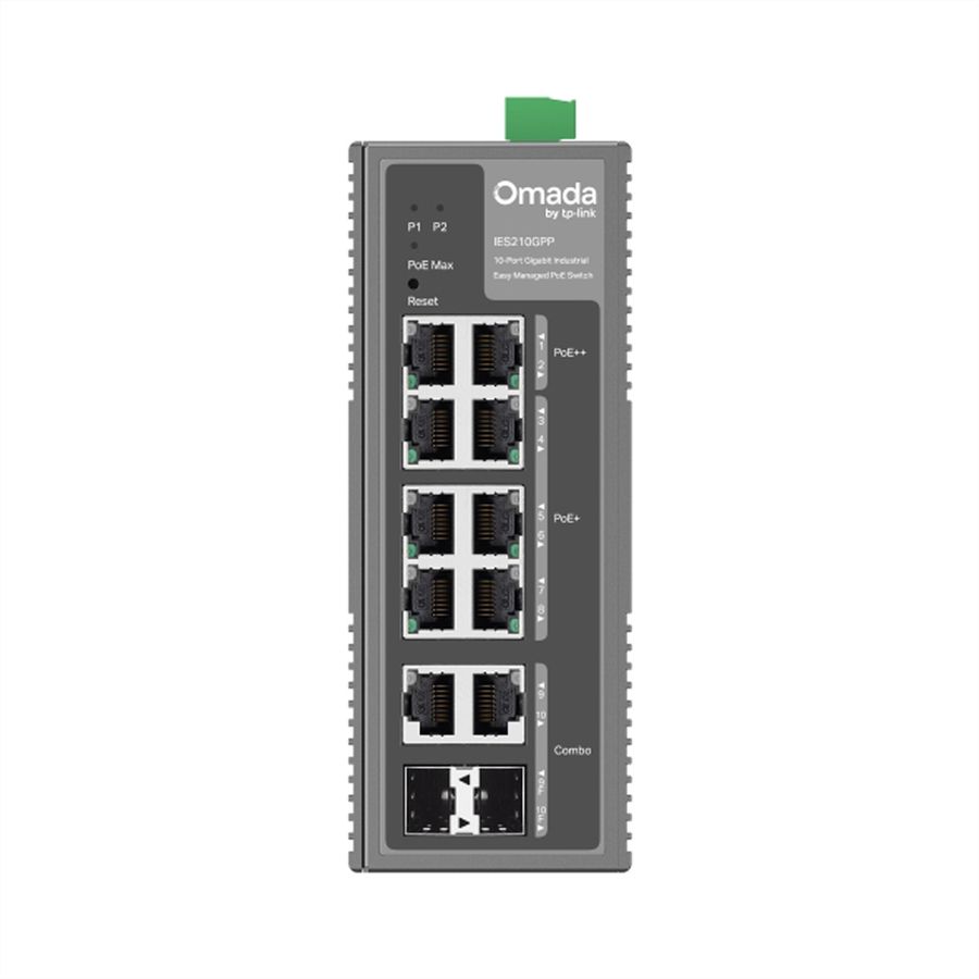 TP-Link IES210GPP Omada PoE+ Switch 10 Port