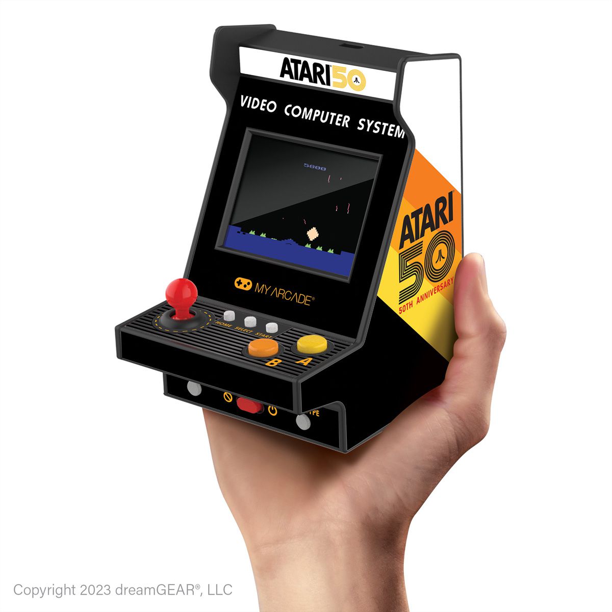 My Arcade Atari Nano Player Pro, Mini-Arcade, 75 Spiele, 2.4" Display