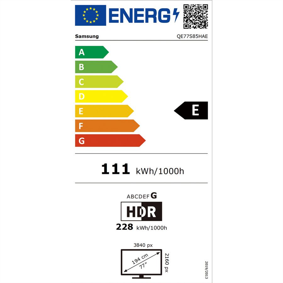 Samsung 77" S85H Series 2026