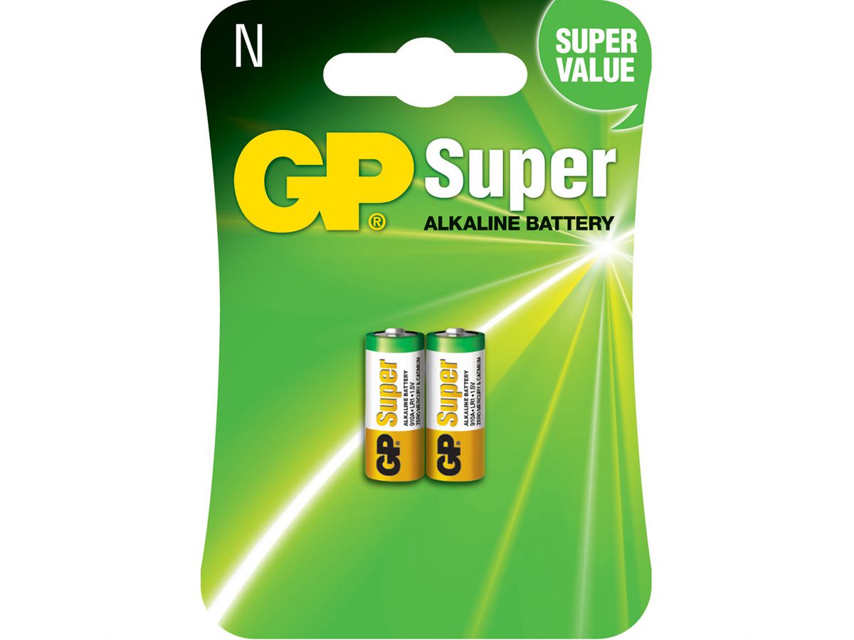 GP Batteries Super Alkaline LR01, 2x N, Lady