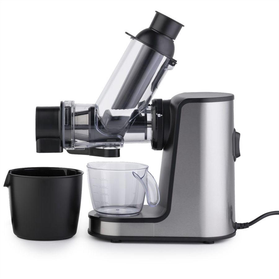 Gorenje Slow Juicer JC200BE, 200W, schwarz/silber