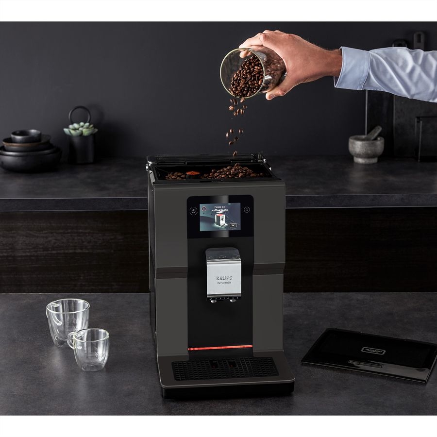 Krups machine à café automatique EA872B1, Intuition Preference