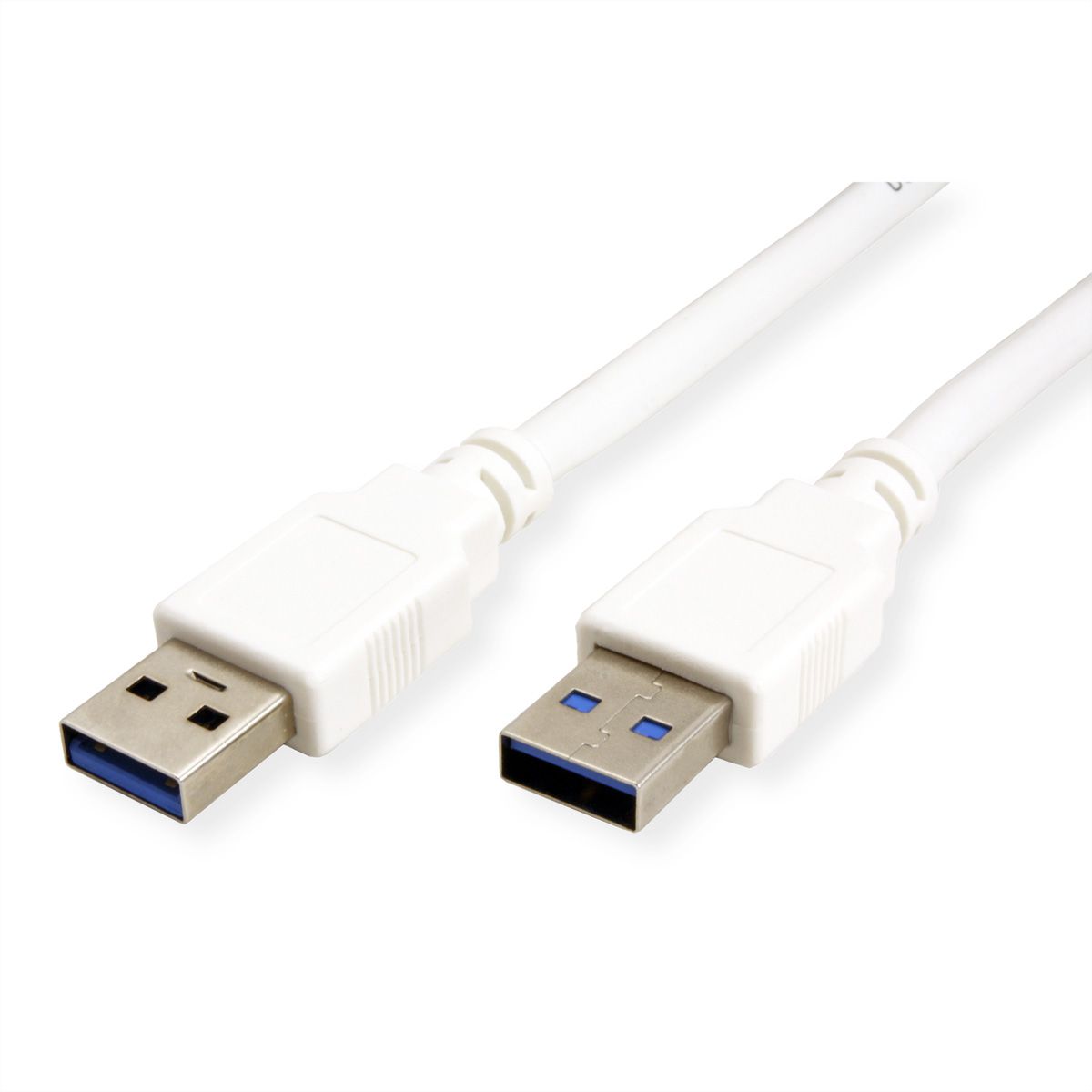 VALUE Câble USB 3.2 Gen 1 Type A-A, blanc, 1,8 m