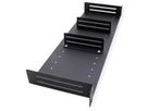 VALUE 19-Zoll-Fachboden mit 2 verstellbaren Teilern, 1 HE, schwarz