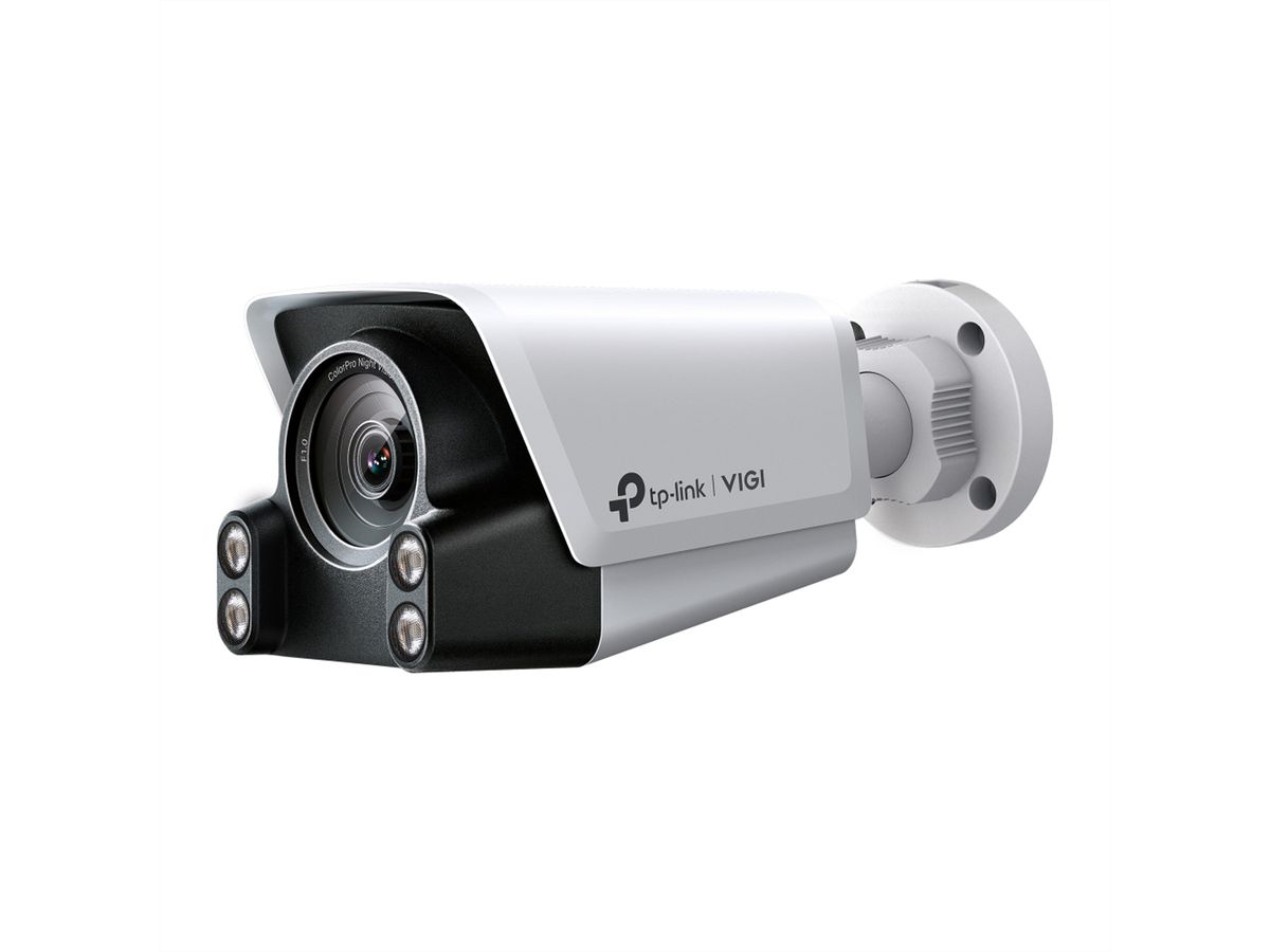 TP-Link VIGI C340S(4mm) Bullet-Caméra 4 MP, 95.2°, IR-LED 50m, Ultra-Low-Light