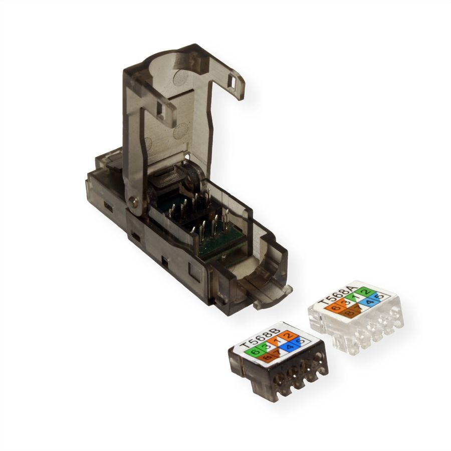 VALUE Connecteur RJ-45 à confectionner Cat.6 (Classe E) , UTP