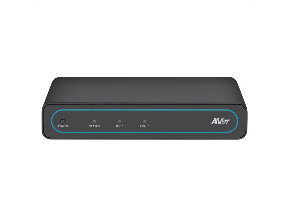 Aver USB Extender UE1, USB 3.0-Erweiterung für PTZ-Kameras, schwarz