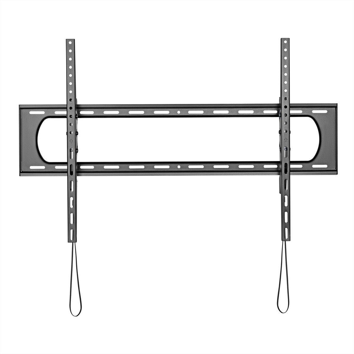 VALUE Support mural TV, distance murale de 80 mm, inclinable, 60–120 pouces, jusqu'à 120 kg