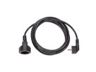 BACHMANN Câble prolongateur 2m noir, ALLEMAND
