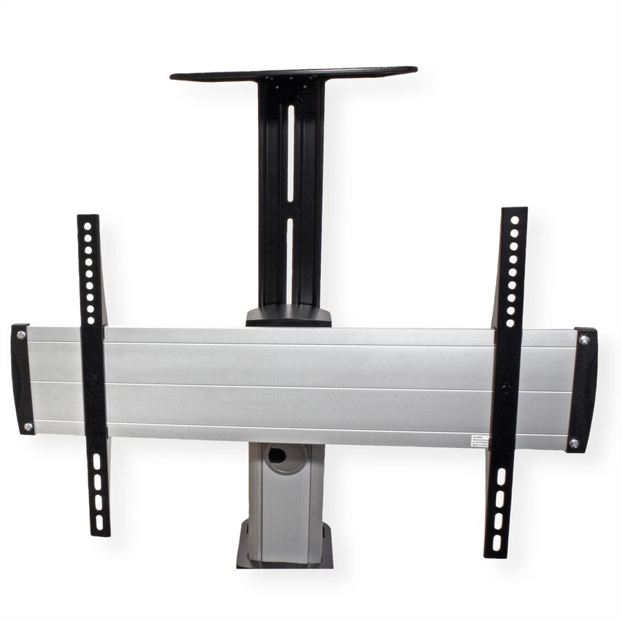 ROLINE LCD-/TV-Rollständer, 37-70 Zoll, bis 50 kg, silberfarben