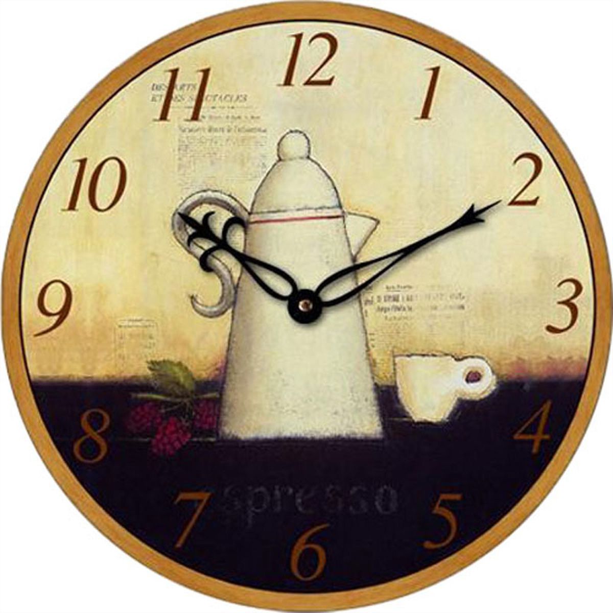 TechnoLine Wanduhr WT1013 COFFEE POT