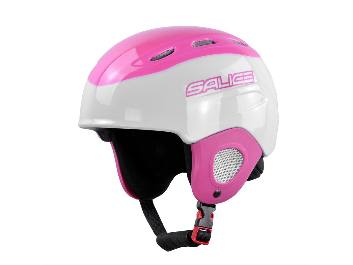 Salice Occhiali Junior Skihelm, One Size 48-56, Fuchsia With Adjuster