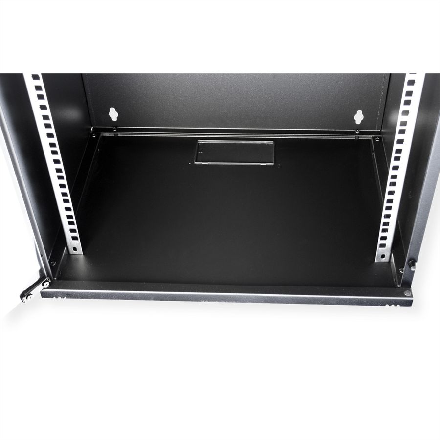 ROLINE 19-Zoll Wandgehäuse Basic 12 HE, 540x400 BxT Bausatz schwarz