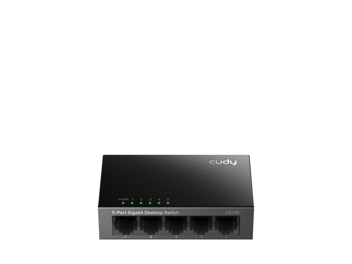 CUDY GS105 Switch 5 ports Gigabit métal