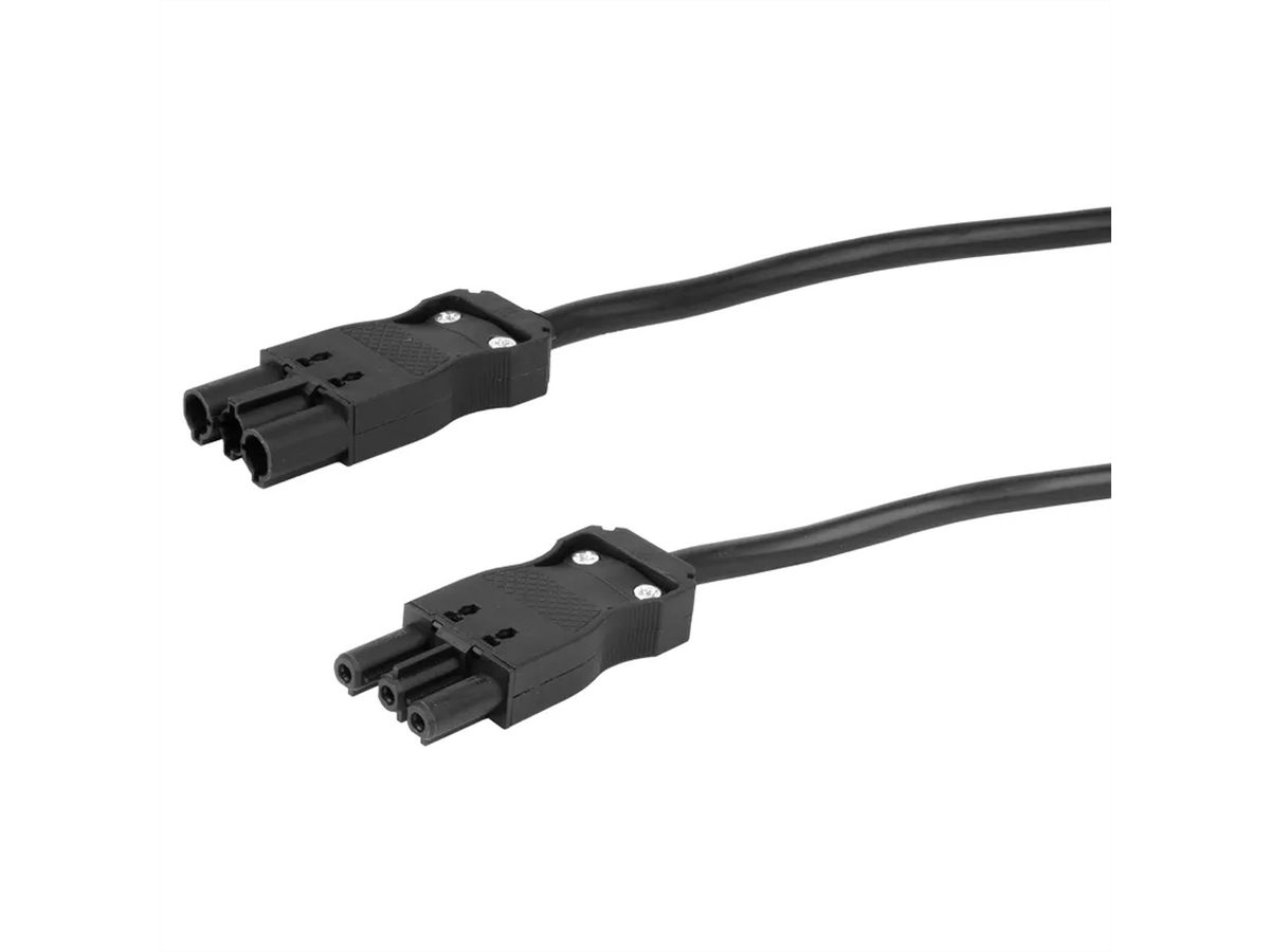 Steffen Verlängerungskabel Td, GST18i3-GST18i3 3m schwarz