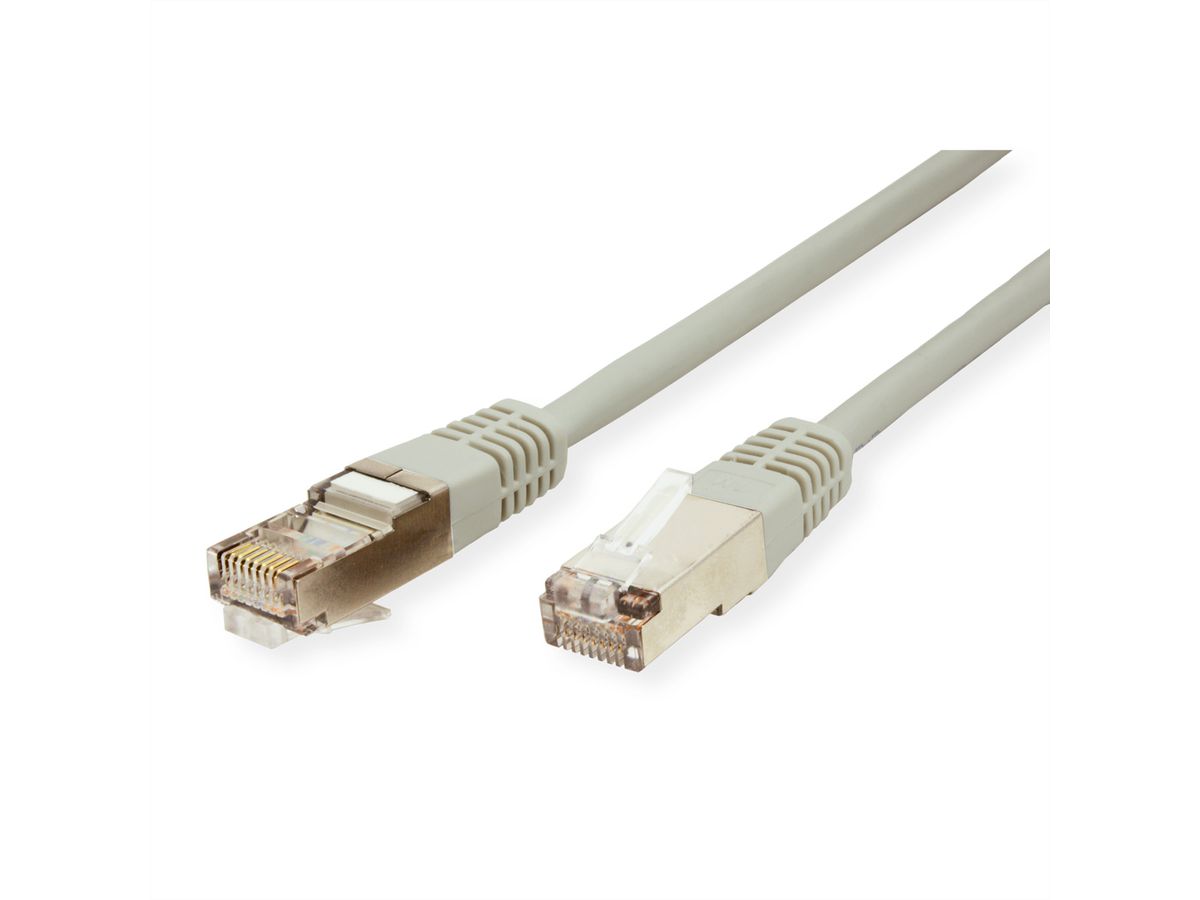 ROLINE Patchkabel Cat.5e (Class D) FTP, grau, 5 m