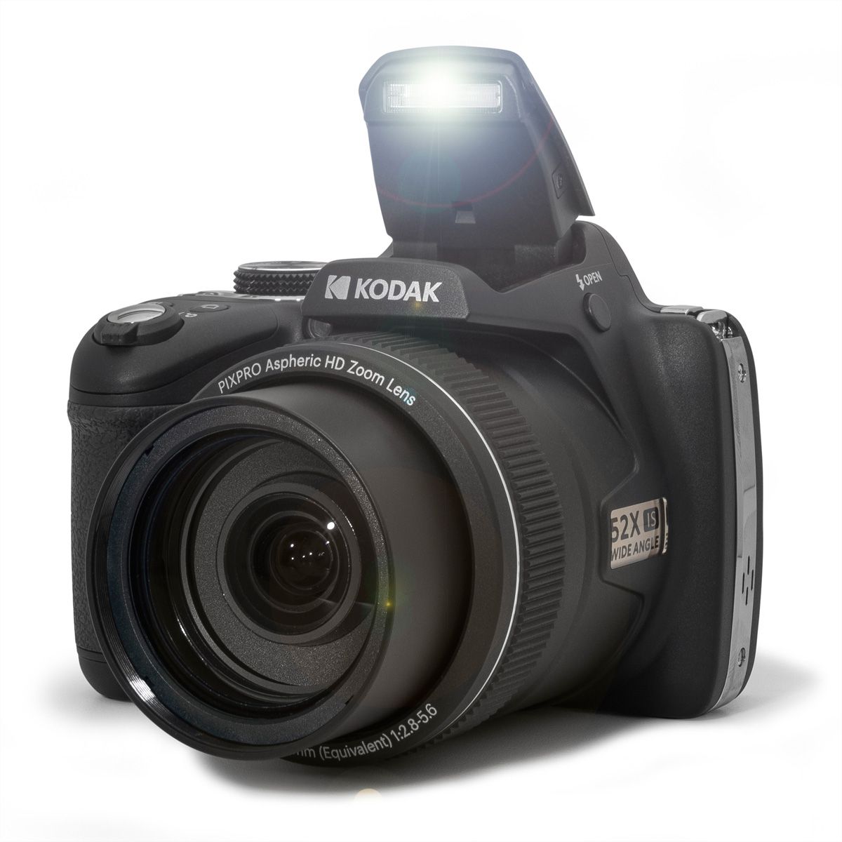 Kodak Bridgekamera AZ528 schwarz, 52x opt. Zoom, 16Mp, 3"LCD, 24mm Ww 6fps