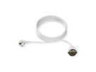 BACHMANN AC230V Câble prolongateur, prises type 2P+T allemand, blanc, 5 m
