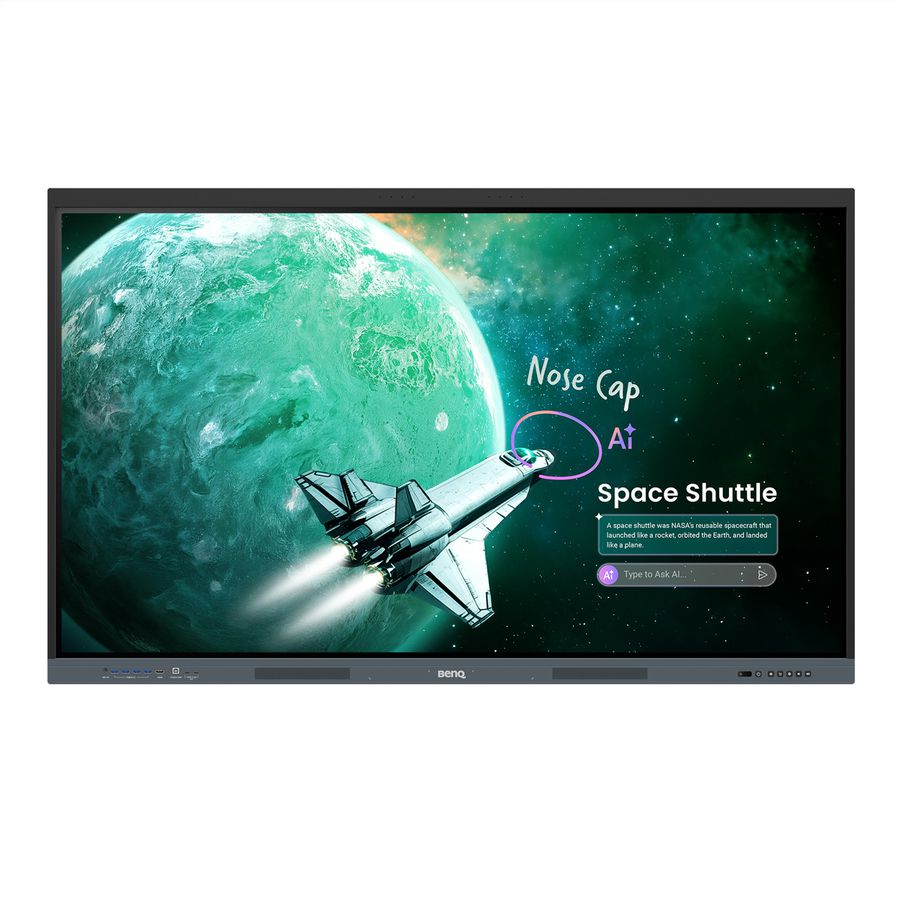 BenQ Écran interactif RE6505 65", 4K UHD, 500 nits, tactile 50 points