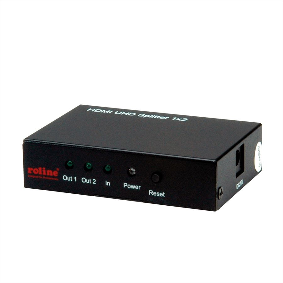 ROLINE 4K HDMI Video-Splitter, 2fach