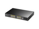 CUDY FS1018PS1 Switch 16 ports 10/100M PoE+, 2 ports Gigabit Uplink 1 SFP  200W