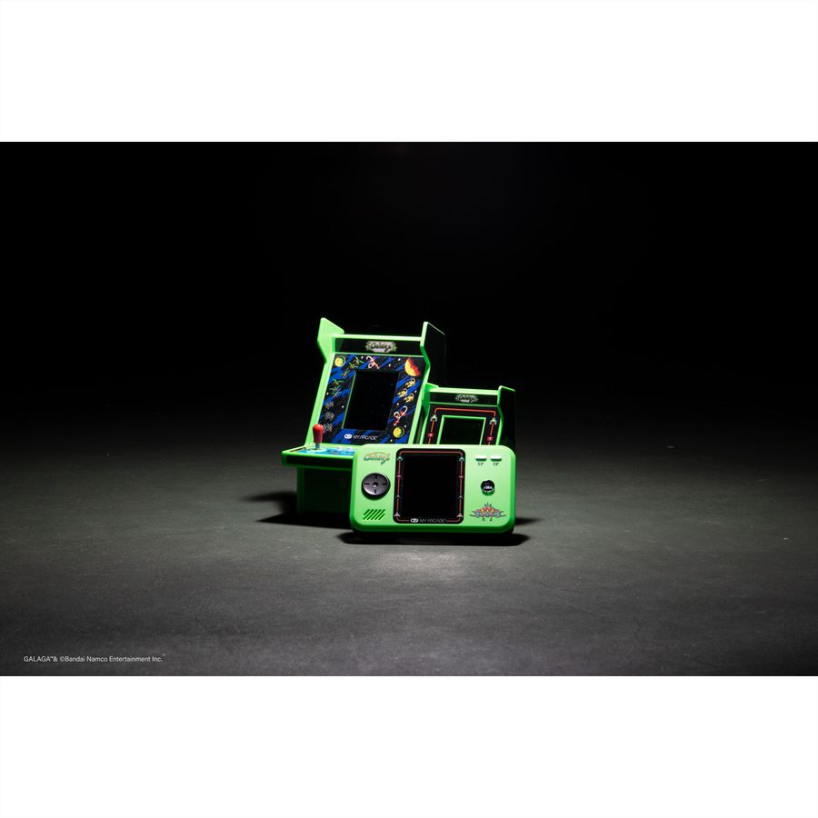 My Arcade Galaga Micro Player Pro, Mini-Arcade, 2 Spiele, 2.75" Display