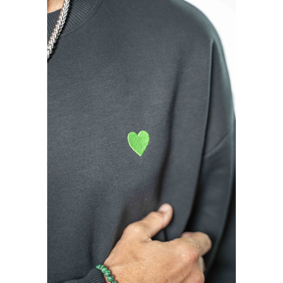 jan SEVEN dettwlyer Sweater Heart (Unisex), S