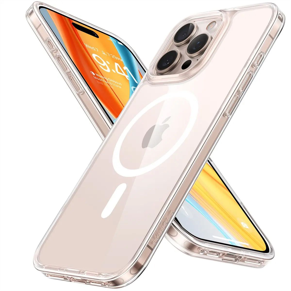 Torras Diamond Case, iPhone 16 Pro Max, MagSafe, transparent
