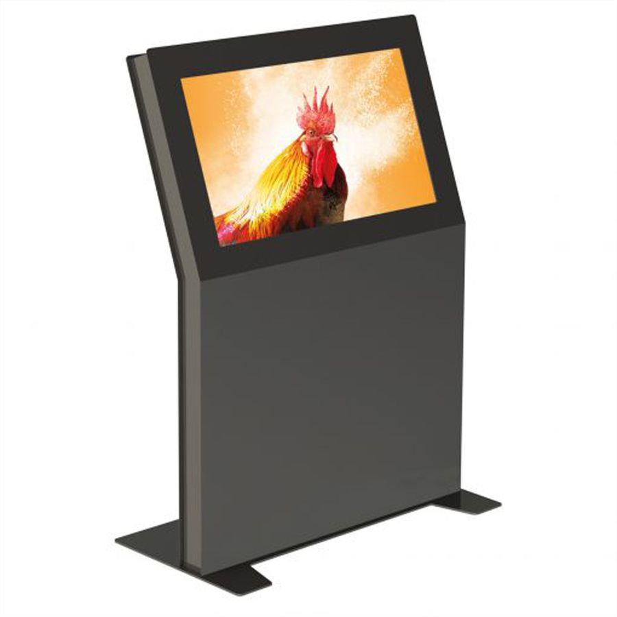 Hagor geneigte Indoorstele vis-it welcome 43″, Indoorstele, grau