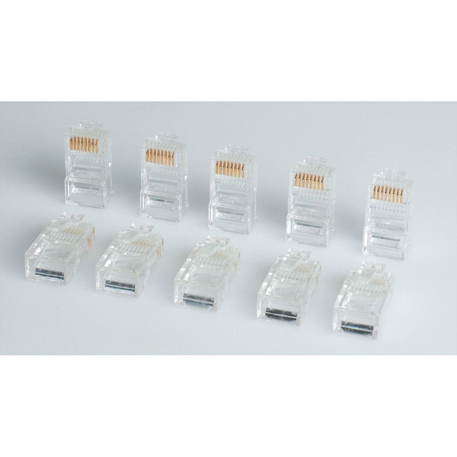 ROLINE Modular-Plug ungeschirmt, Cat.5e (Class D), 10 Stck
