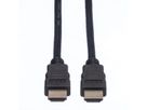 VALUE Câble HDMI Ultra HD avec Ethernet, 4K, M/M, noir, 5 m