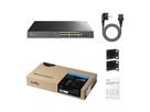 CUDY GS1018PS2 16-Port Gigabit Switch PoE+, 2x RJ45 Uplink, 2x SFP, 200W