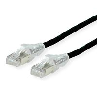 Cordon DÄTWYLER Cat.5e (Classe D) S/UTP, CU 5502 flex PVC, AMP v2, noir, 3 m