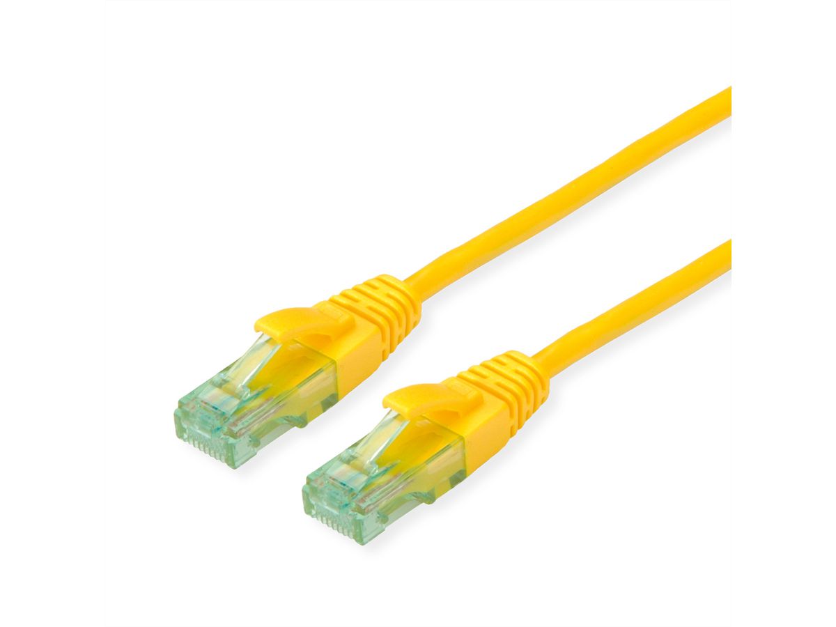 ROLINE RM Cordon UTP Cat.6A / 10 Gigabit, jaune, 3 m