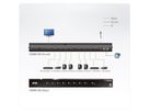 ATEN VS0801HB Commutateur HDMI True 4K à 8 ports