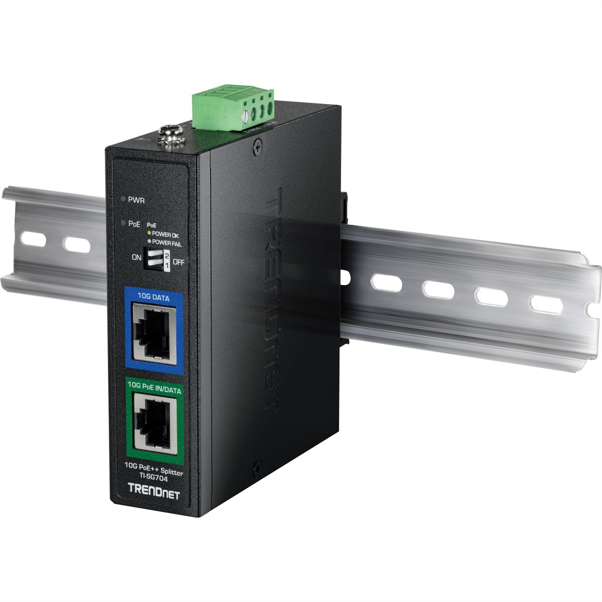 TRENDnet TI-SG704 Répartiteur PoE++ Industriel 10G