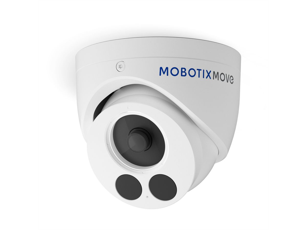 Mobotix Move Vandal-Turret 2 MP, 105°, IR-LED 30m