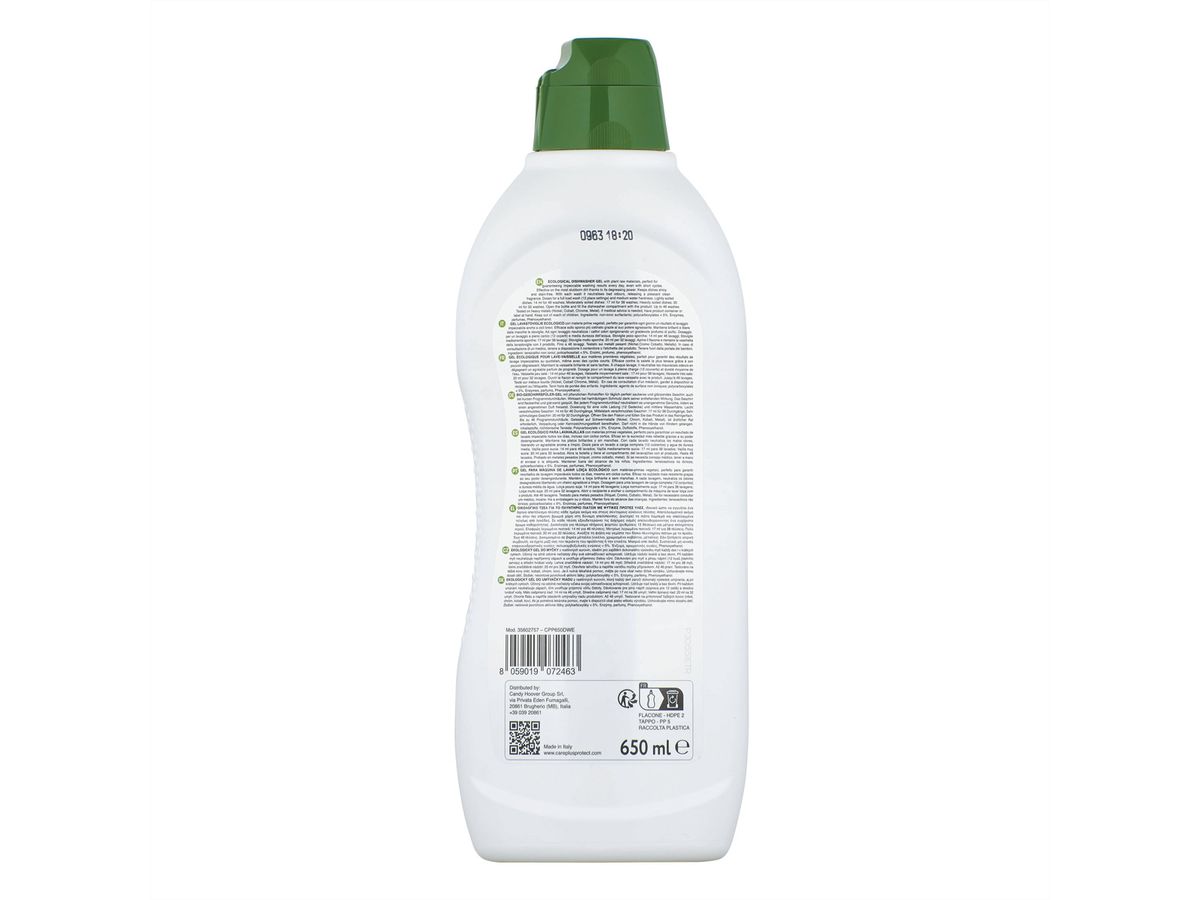 Care+ Protect ECO+ Geschirrspülmittel, GEL 650ml