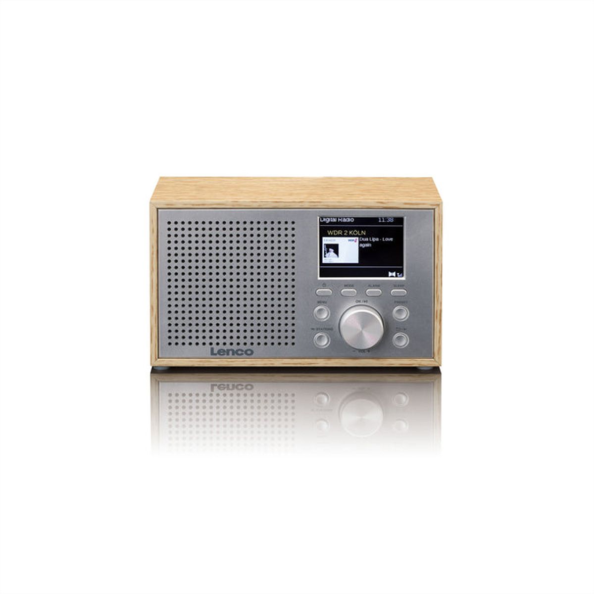 Lenco Radio DAB+ DAR-017WD couleur bois, FM, BT