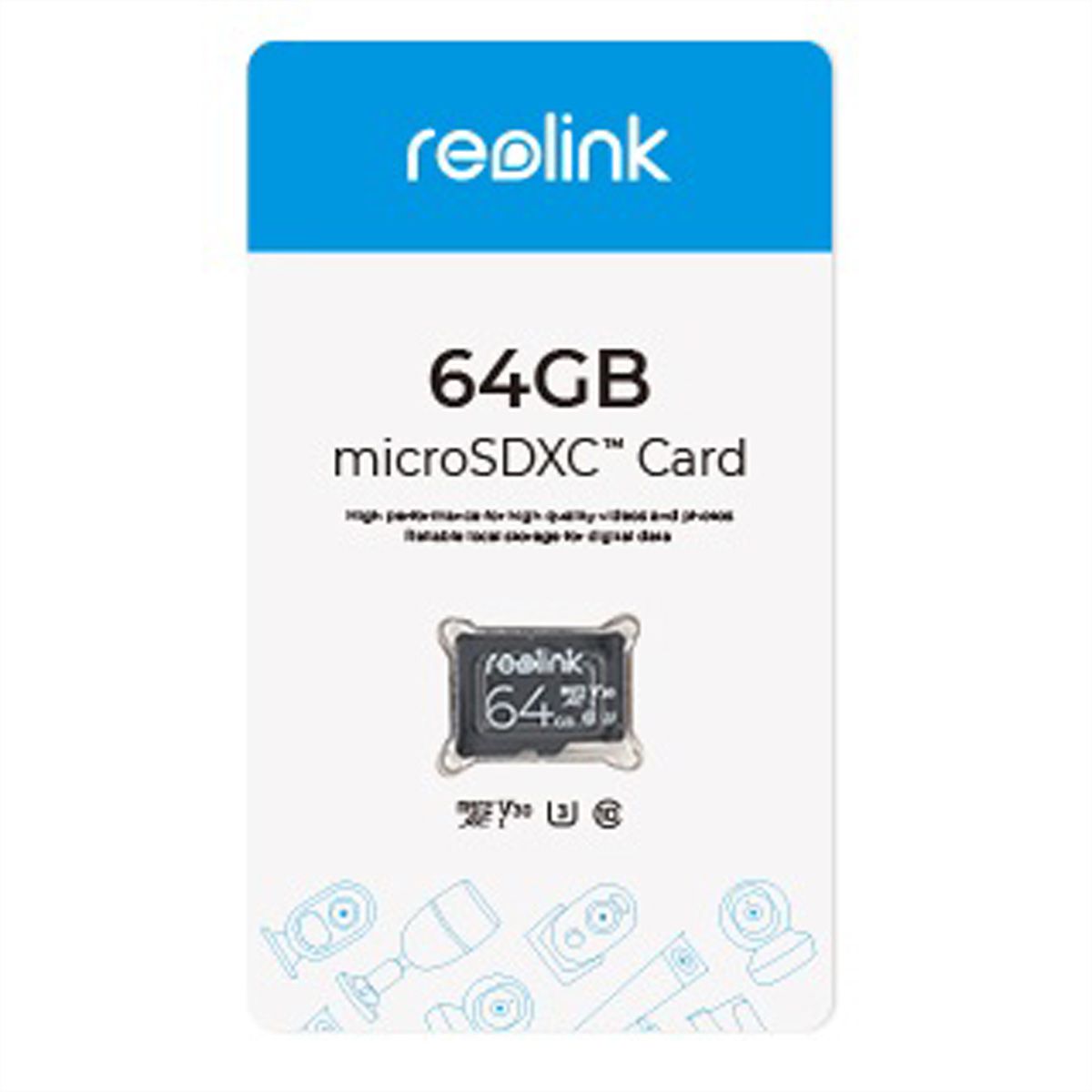 Reolink Micro-SD Card 64GB, V30, Class 10
