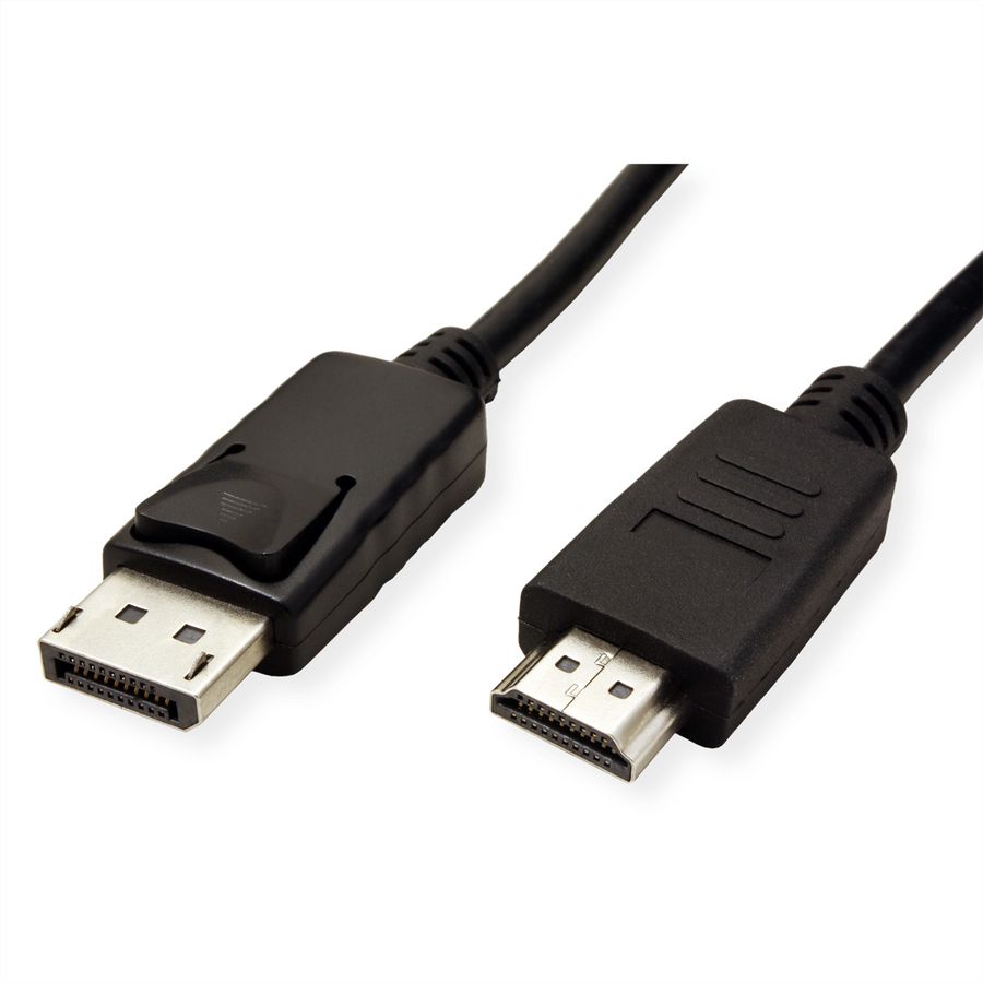 ROLINE GREEN Câble DisplayPort DP - HDTV, M/M, noir, 2 m