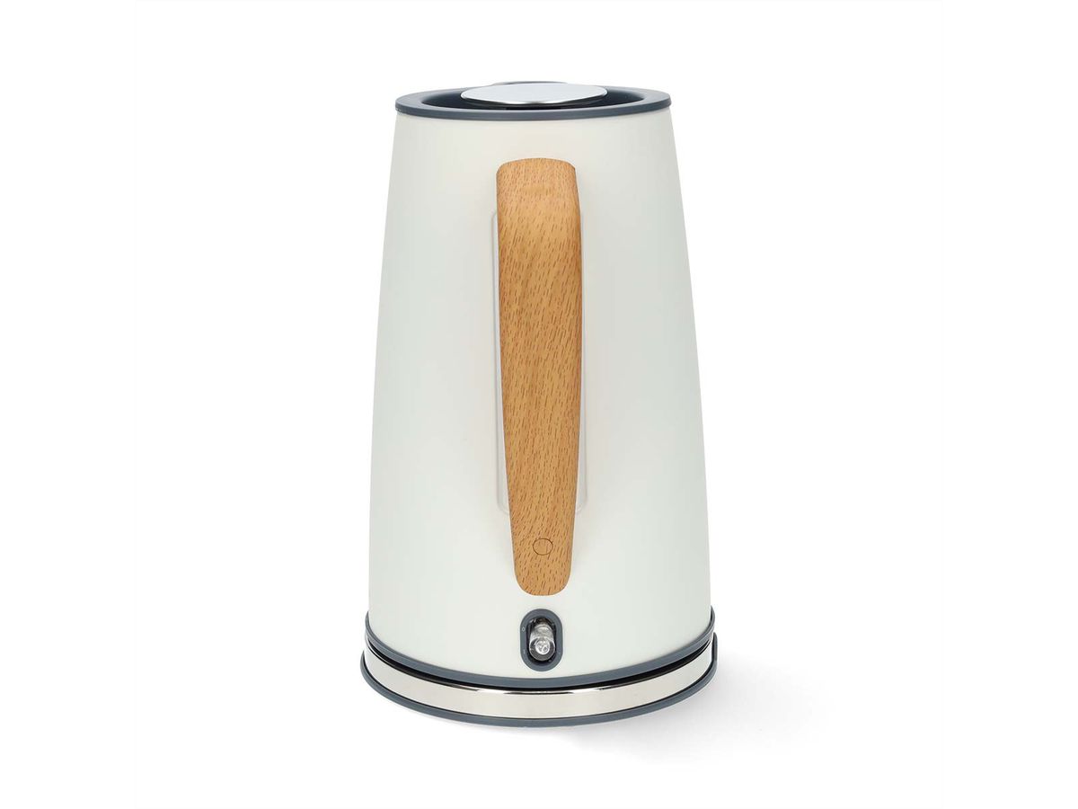 Nedis Wasserkocher 1.7 l, weiss, Soft Touch, Strix