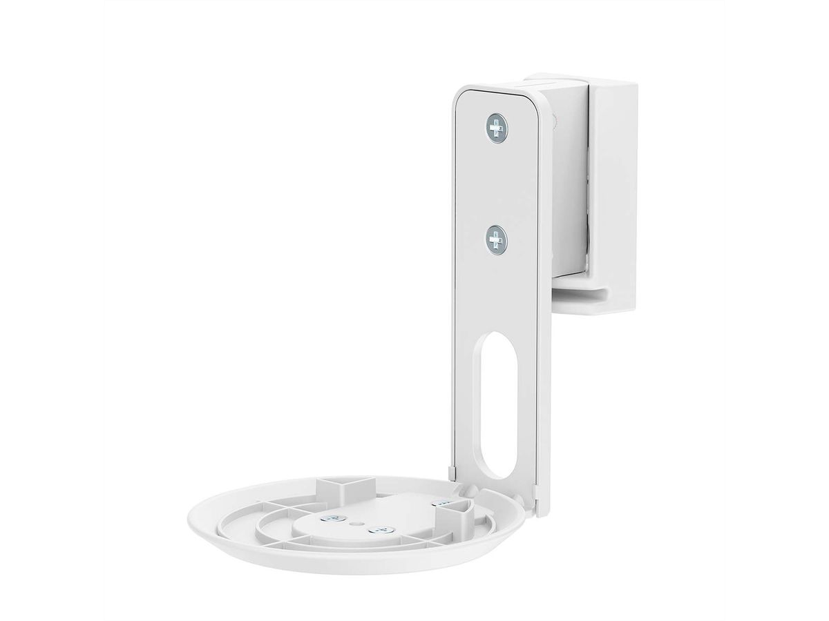 Nedis Lautsprecher-Wandhalterung für Sonos Era100 weiss, Wand, 3 kg, neig- und drehbar