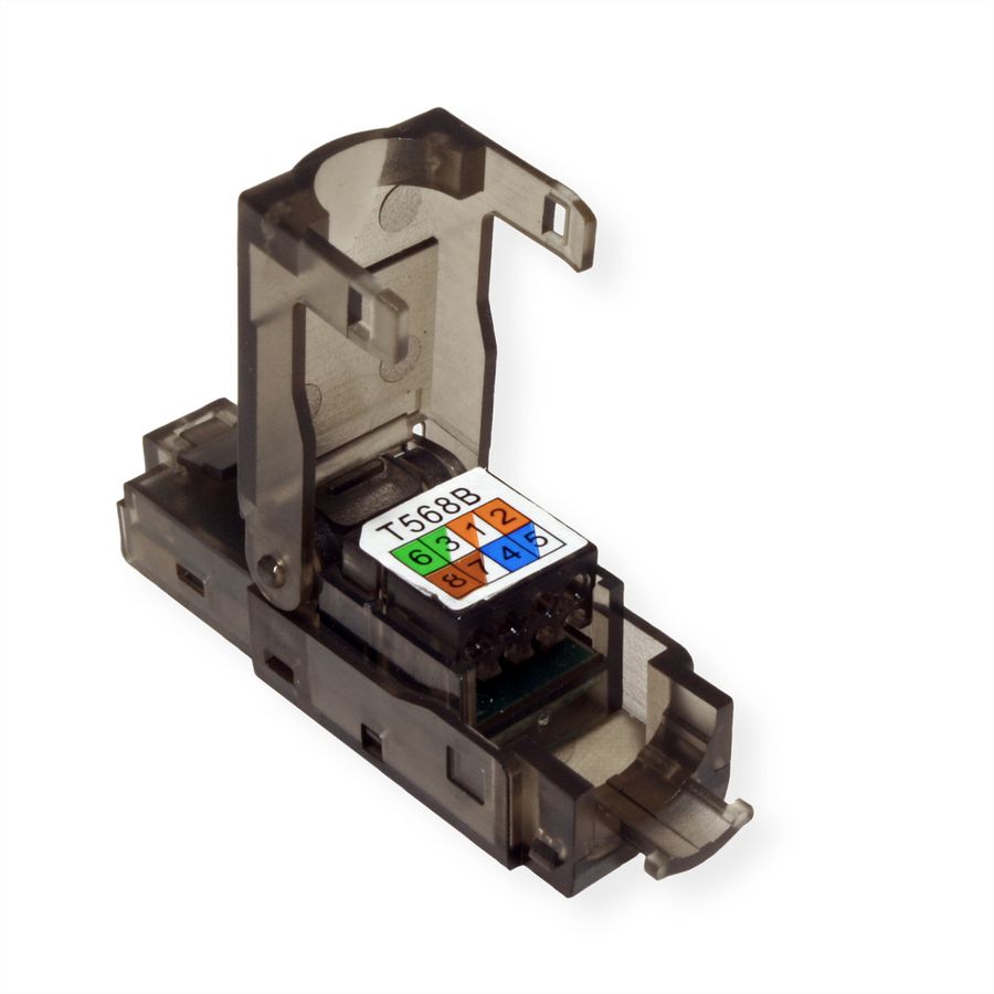 VALUE Connecteur RJ-45 à confectionner Cat.6 (Classe E) , UTP